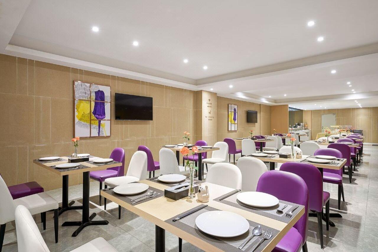 Echarm International Hotel Guangzhou Baiyun International Airport Huadu Plaza Branch - Free Deliver Service To Guangzhou Baiyun International Airport & Free Deliver Service To Canton Fair Complex During Canton Fair Period Exterior photo